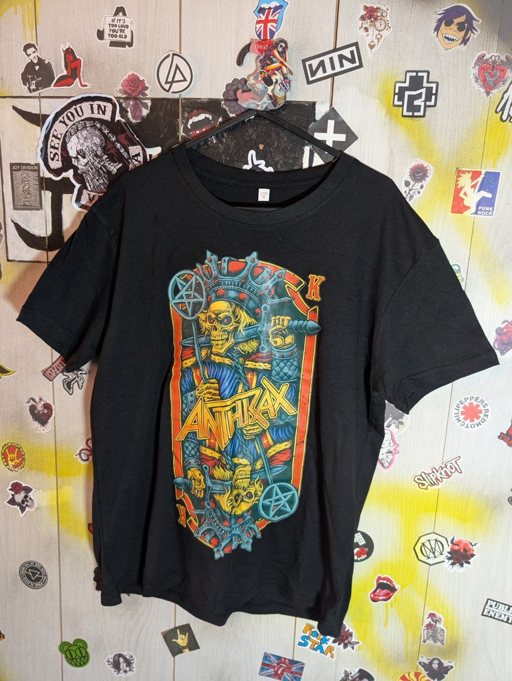 anthrax t shirt