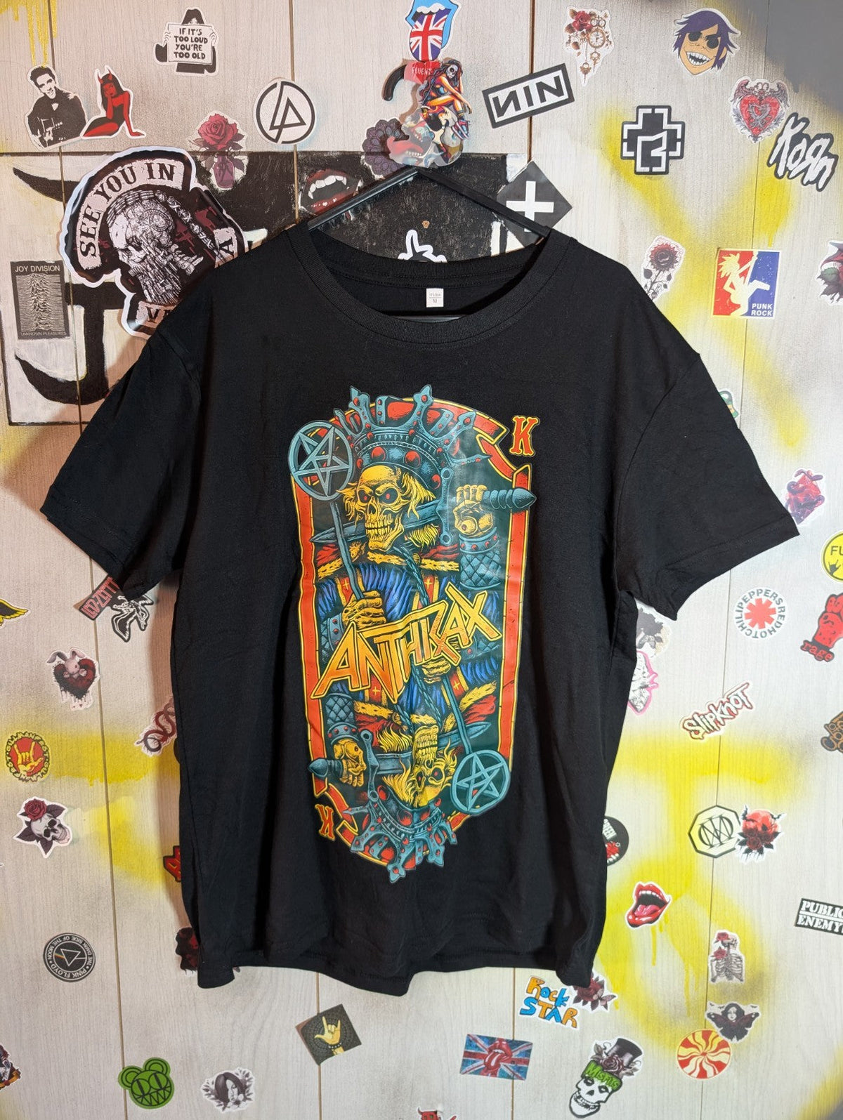 anthrax t shirt