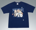 [DFRAME] Lovely Dog Printed Short Sleeve T-shirt "SOULMATE" Casual Men's Short Sleeve T-shirt