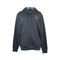 Oakland Mens Fleece Hoodie Charcoal Marle