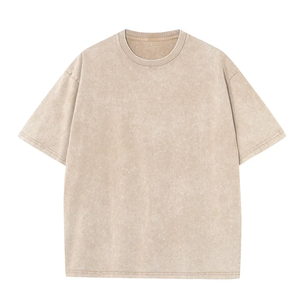 Men’s Washed Oversized Short-Sleeve T-Shirt
