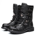 Men's Mid-Calf Motorcycle Boots