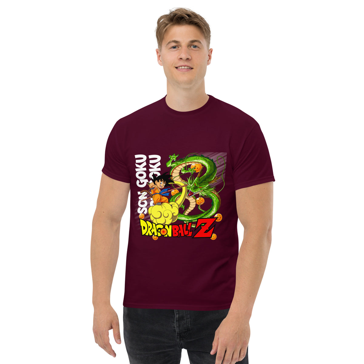 Dragon Ball Z Mens Classic T-Shirt | Dragon Ball Z T-Shirt | Anime T-Shirt