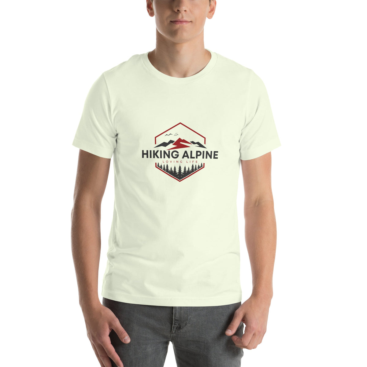 Hiking Alpine Edge Mens T-Shirt