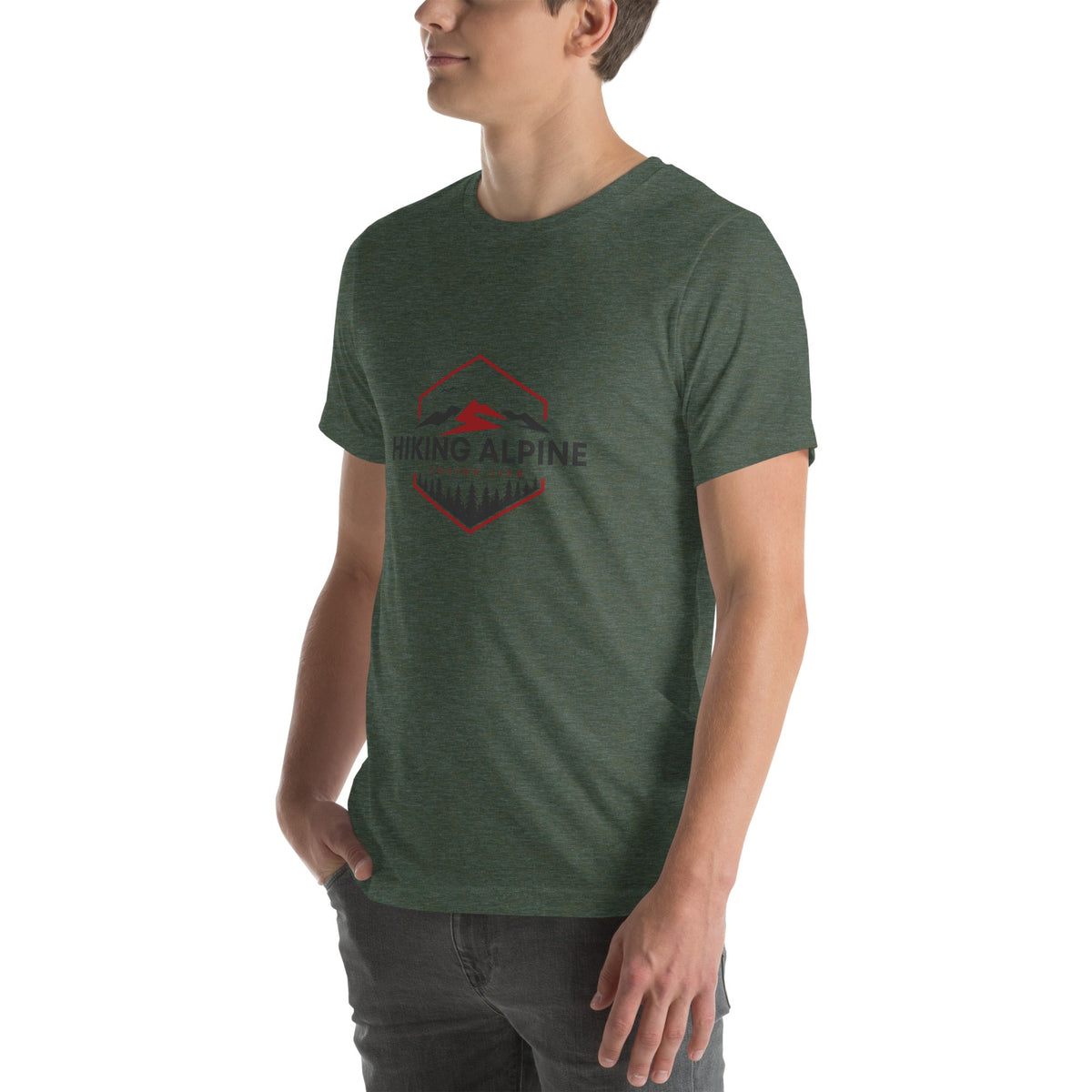 Hiking Alpine Edge Mens T-Shirt