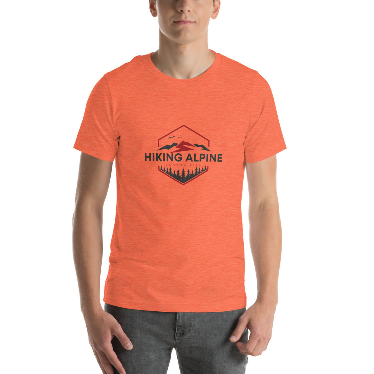 Hiking Alpine Edge Mens T-Shirt