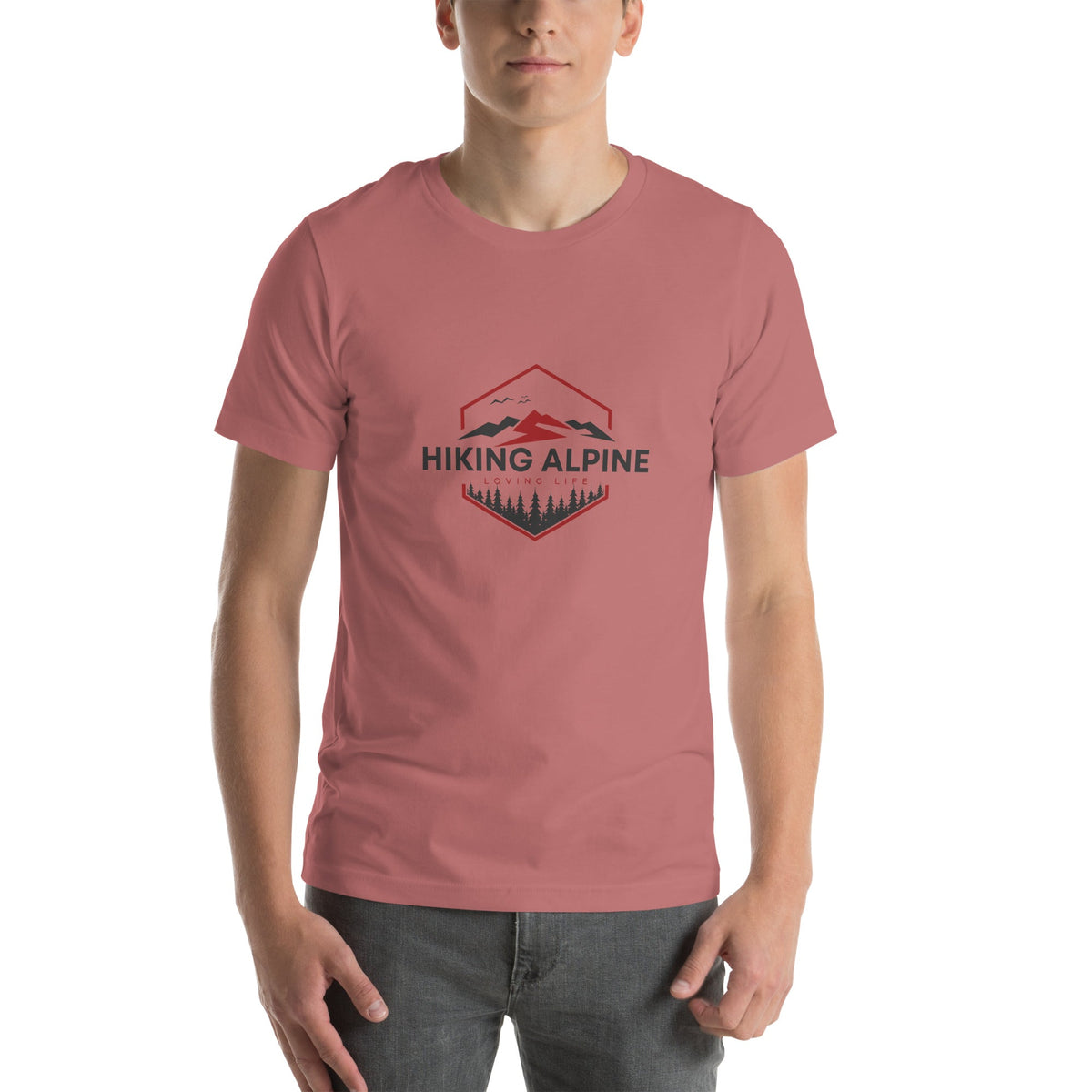 Hiking Alpine Edge Mens T-Shirt
