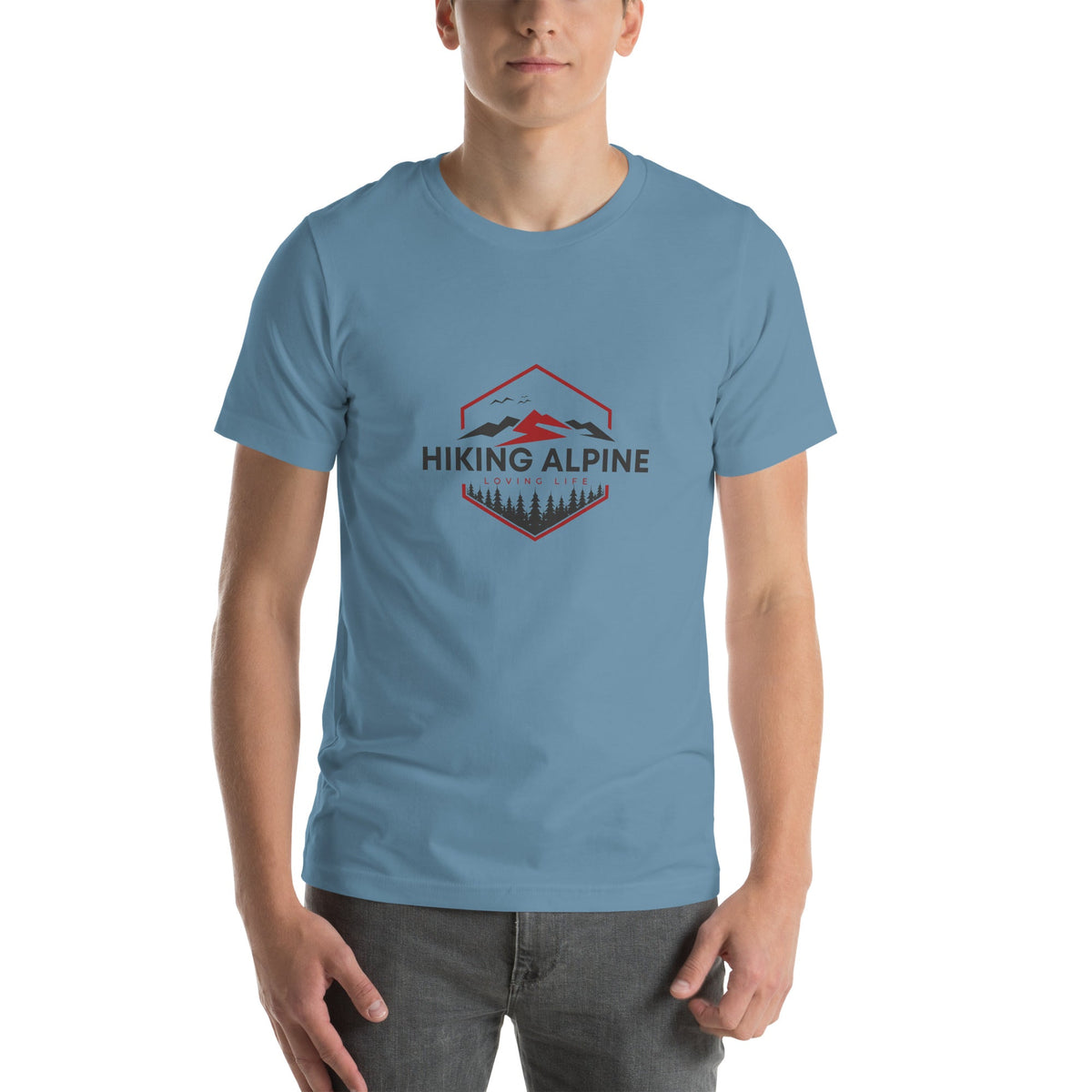 Hiking Alpine Edge Mens T-Shirt