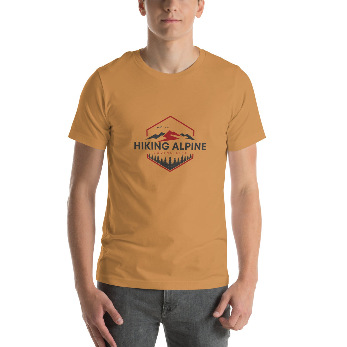 Hiking Alpine Edge Mens T-Shirt