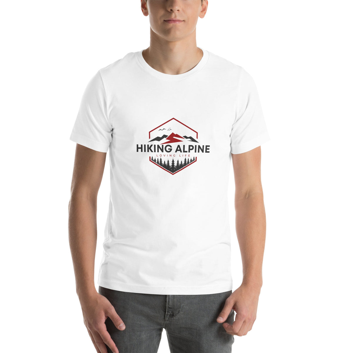 Hiking Alpine Edge Mens T-Shirt